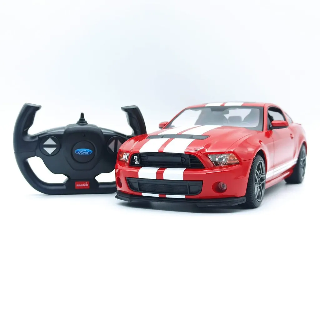 { Super Sale } Licensed RC Ford Shelby Mustang GT500 Upgraded 1:14 Scale 2.4GHz Remote Control Car l Ages 3 