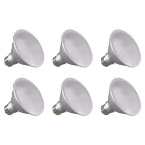 12.5W - PAR30SN LED - 3500K - 25 deg. Beam Angle - Medium base - 120V - 6-Pack