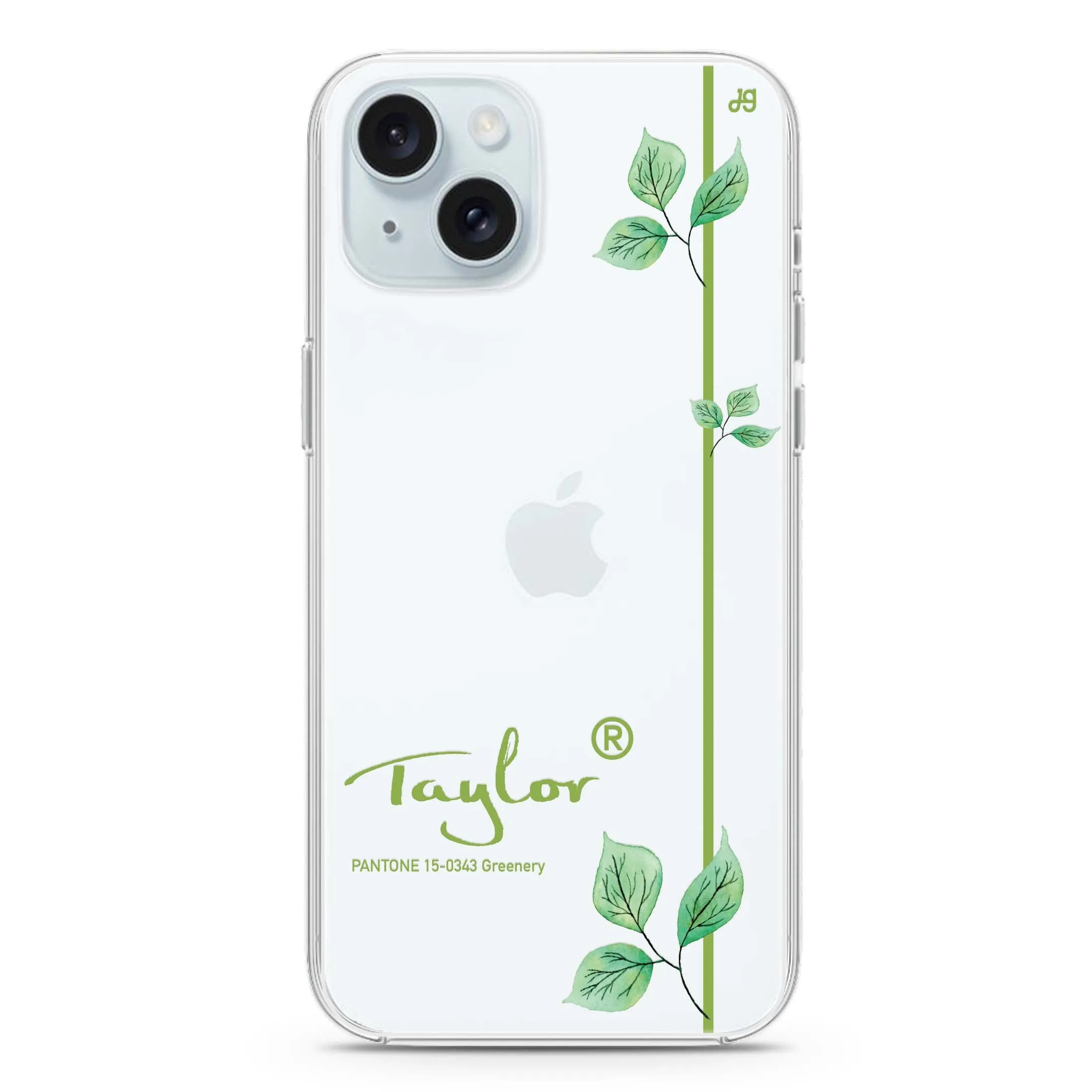 #15-0343 Greenery II iPhone 15 Ultra Clear Case