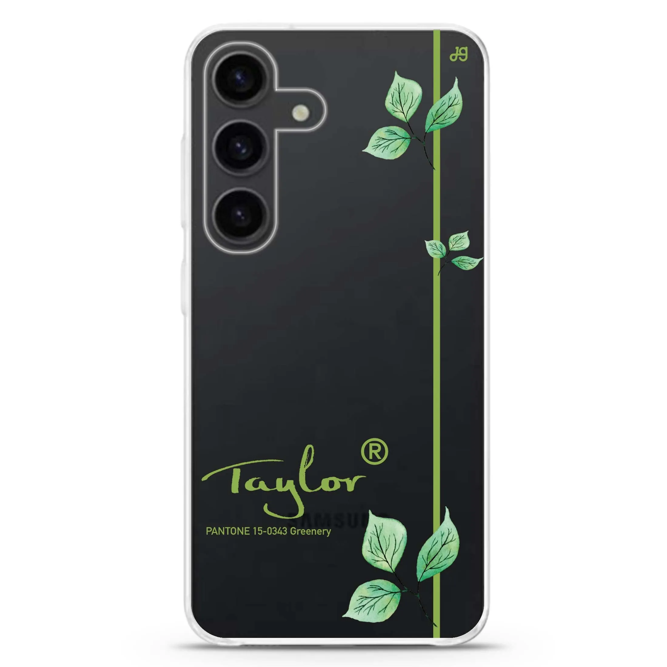 #15-0343 Greenery II Samsung Galaxy Ultra Clear Case