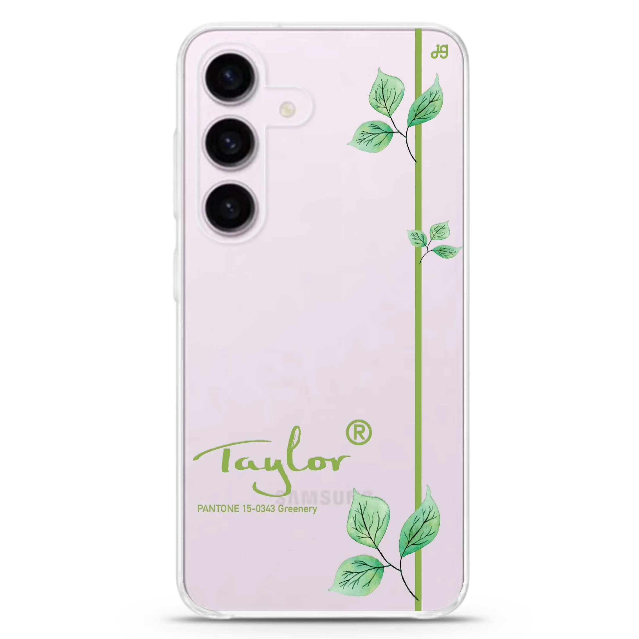 #15-0343 Greenery II Samsung Galaxy Ultra Clear Case