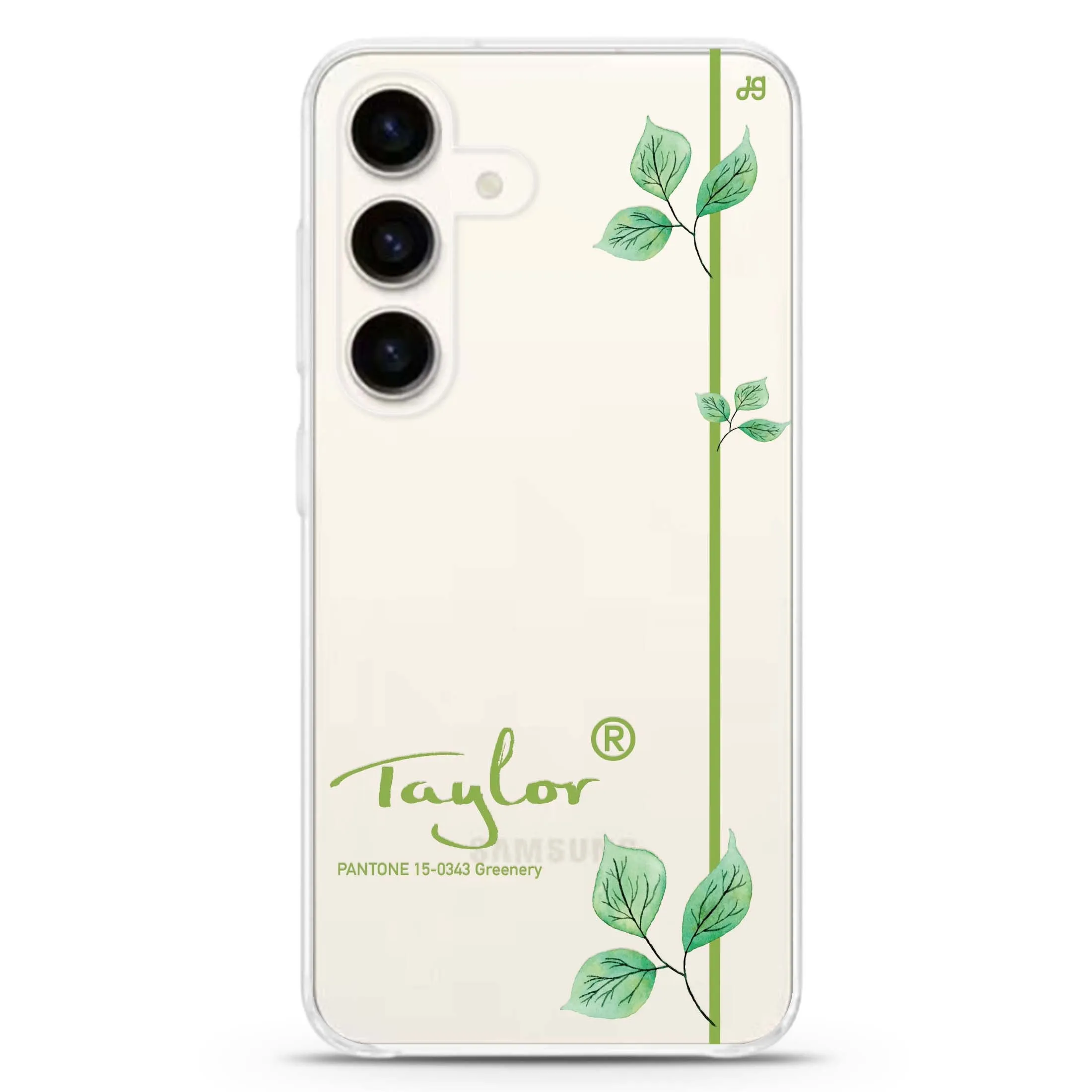 #15-0343 Greenery II Samsung Galaxy Ultra Clear Case