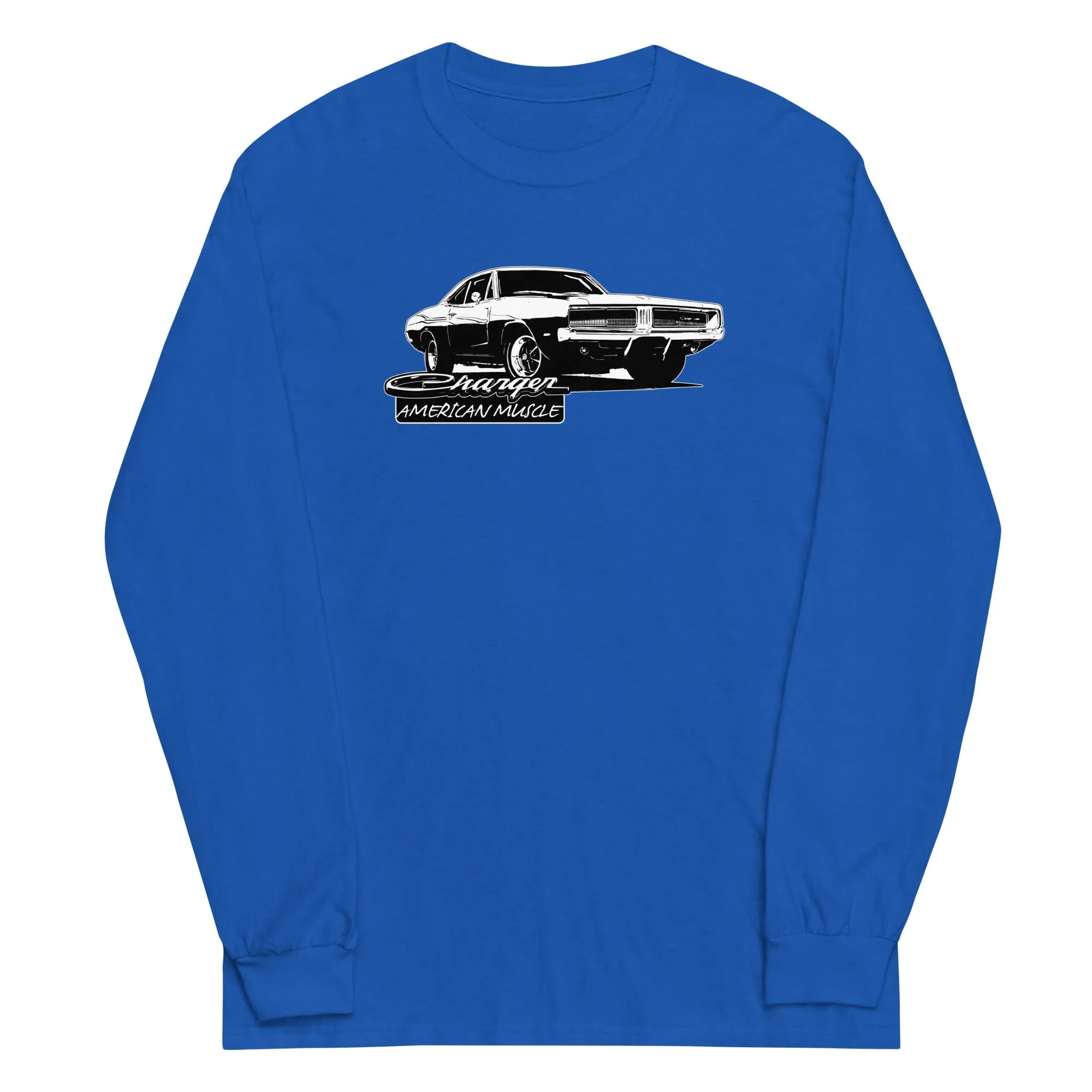 1969 Charger Long Sleeve Shirt American Muscle Car