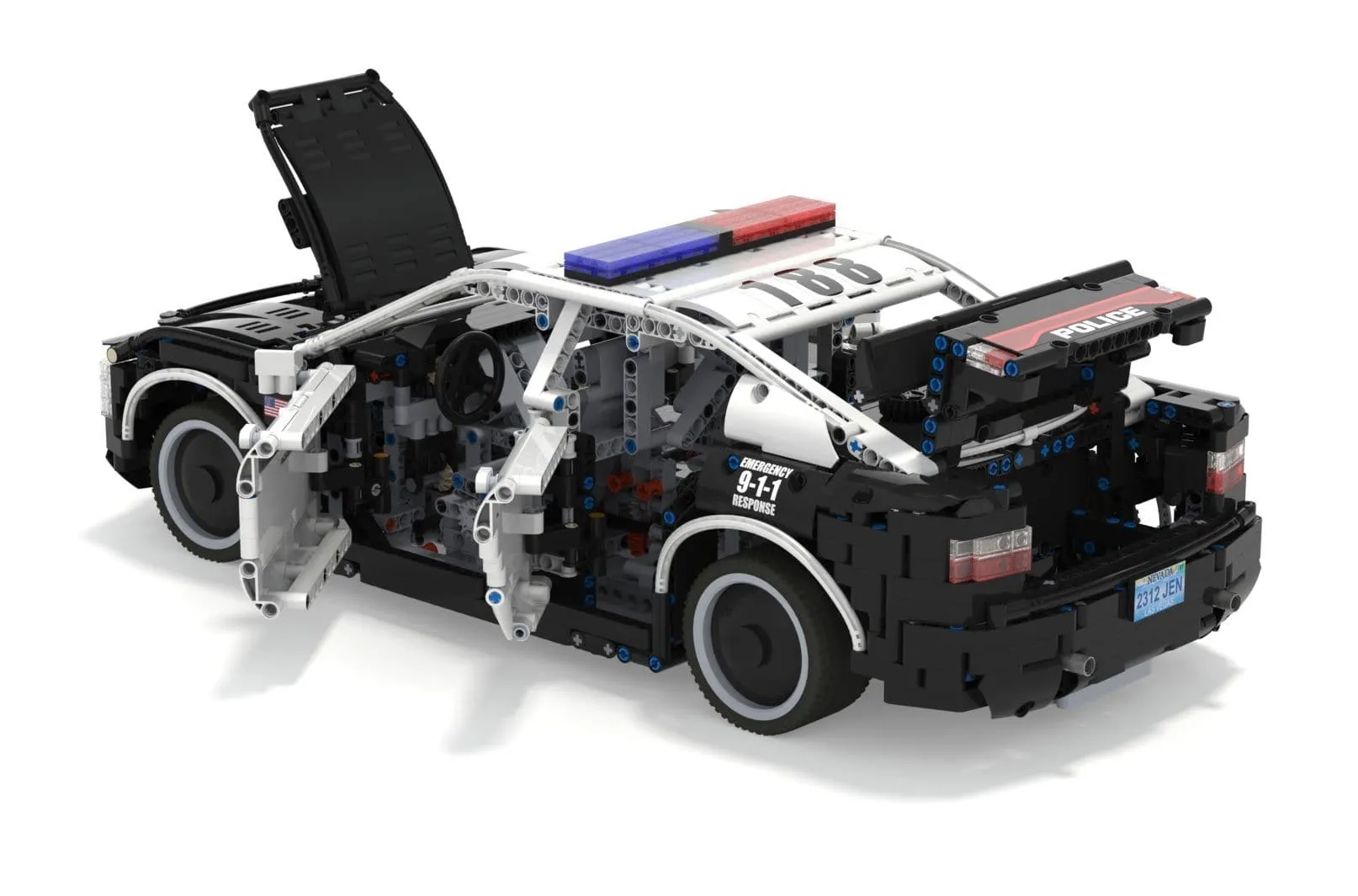 2020 Police Car 2855pcs