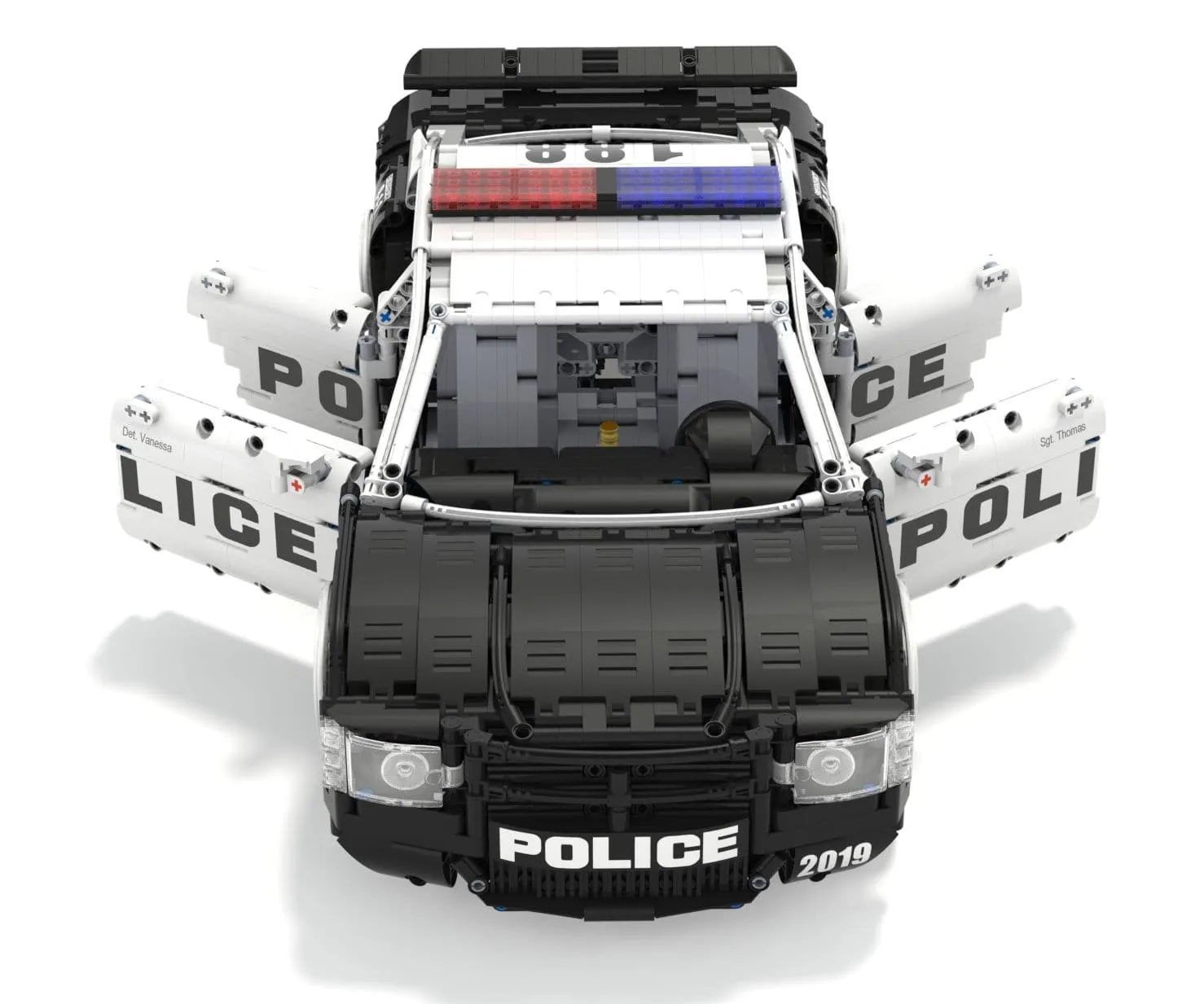 2020 Police Car 2855pcs