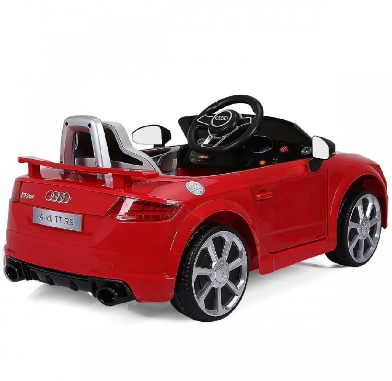 2025 Licensed Audi TT RS Ride On Car Upgraded | 12V | 1 Seater | Music | Seat Belt | LED Lights | Remote