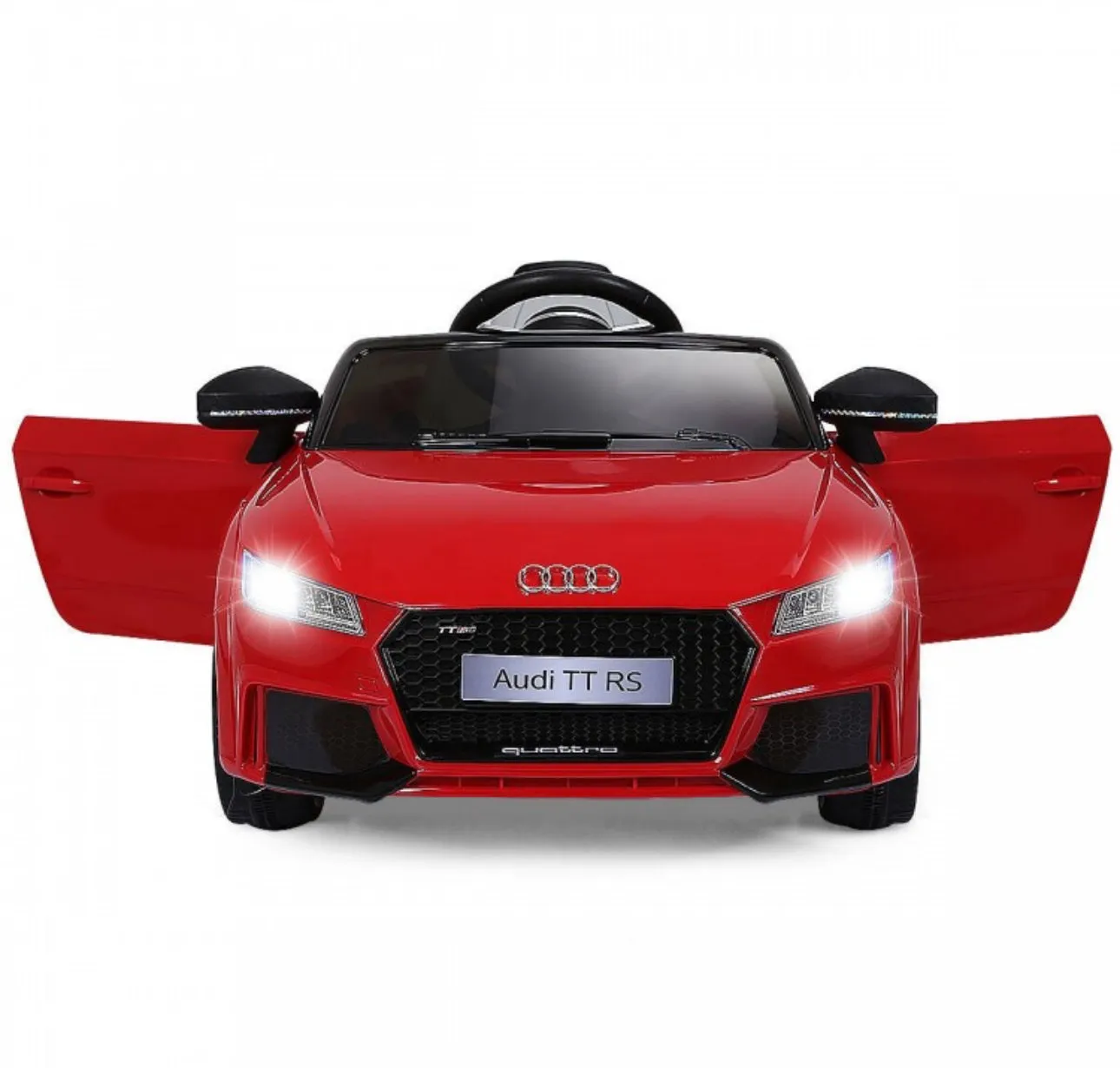 2025 Licensed Audi TT RS Ride On Car Upgraded | 12V | 1 Seater | Music | Seat Belt | LED Lights | Remote