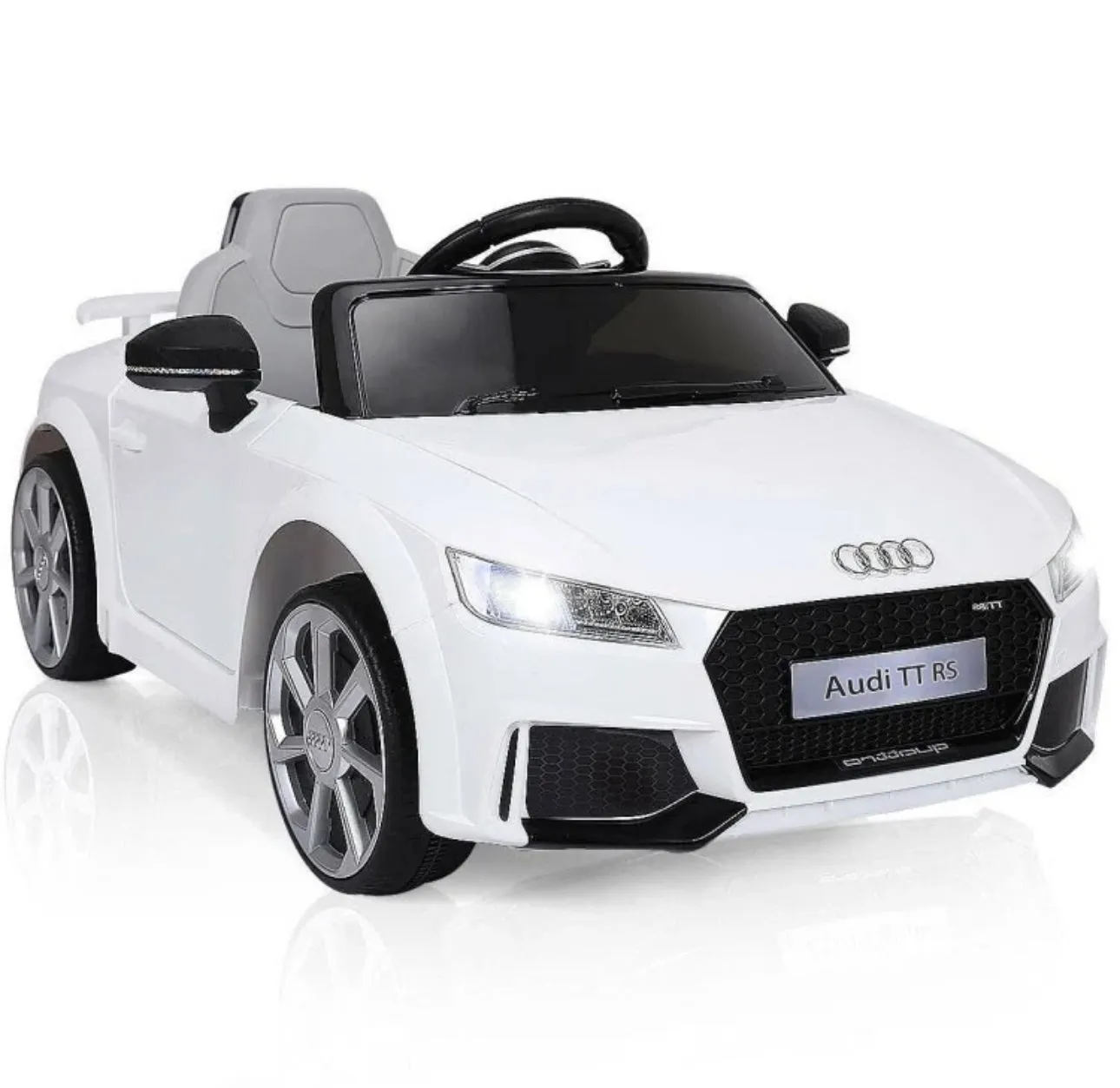 2025 Licensed Audi TT RS Ride On Car Upgraded | 12V | 1 Seater | Music | Seat Belt | LED Lights | Remote