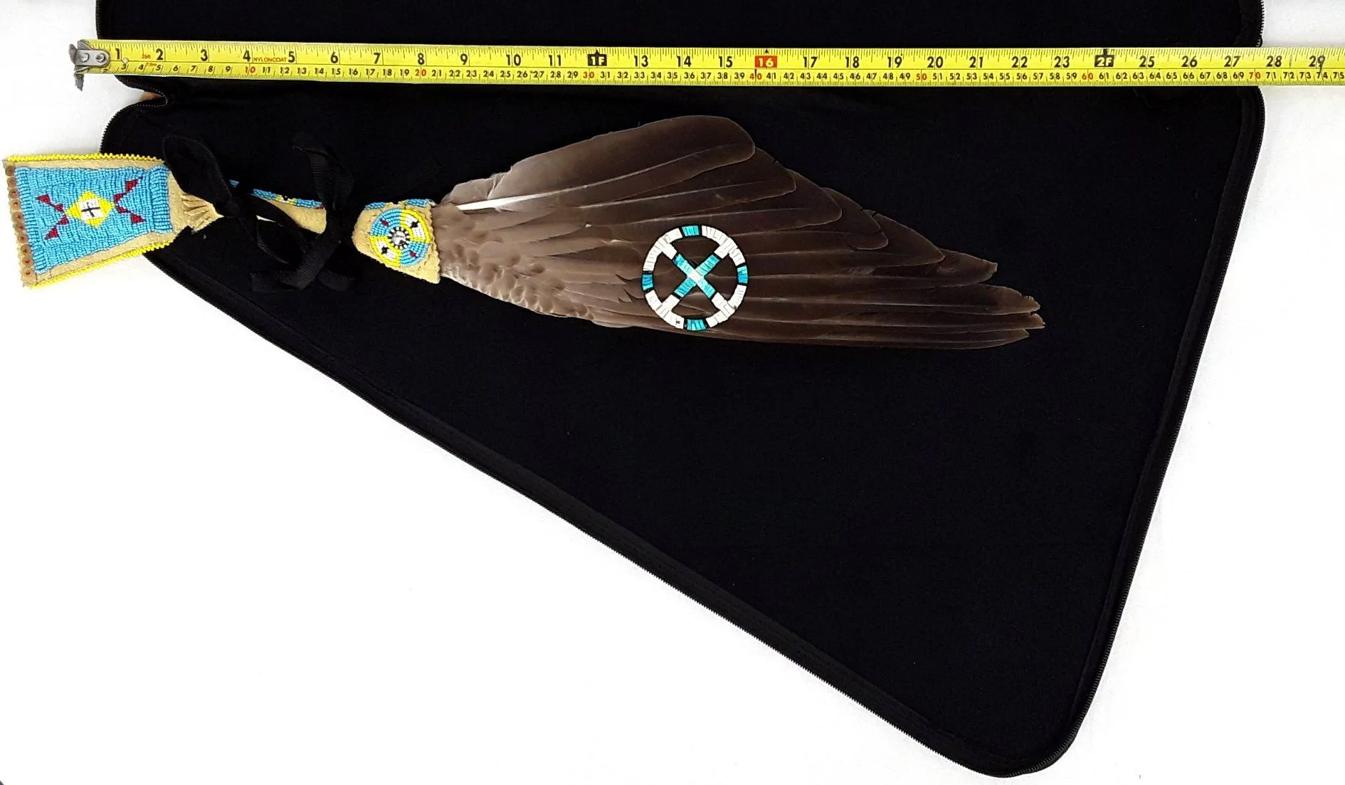 27 Inch Fan Case - Buffalo Jump Blue