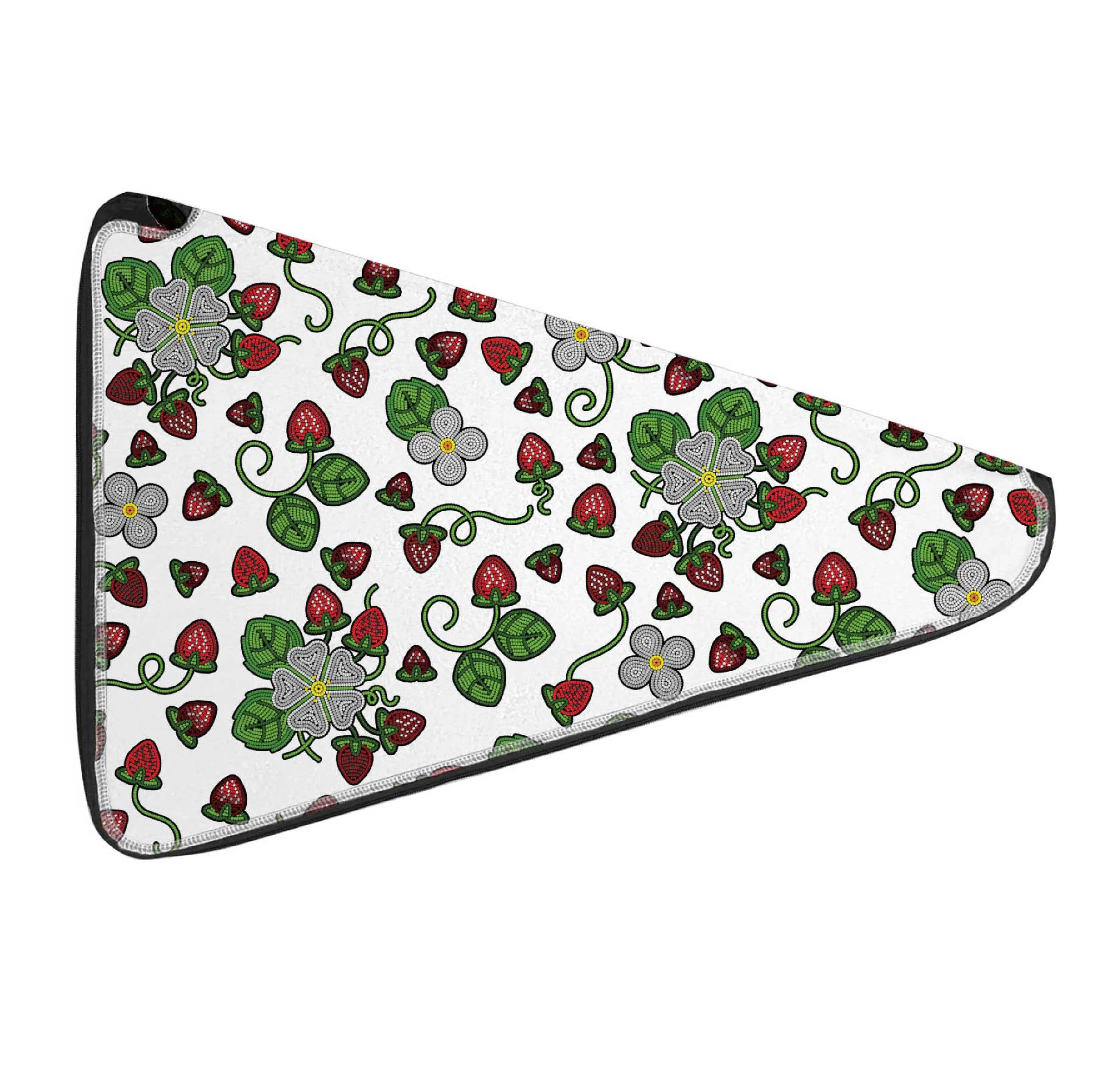 27 Inch Fan Case - Strawberry Dreams White