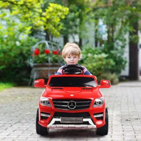 6V Mercedes Benz Kids Ride on Car with MP3 RC-Red