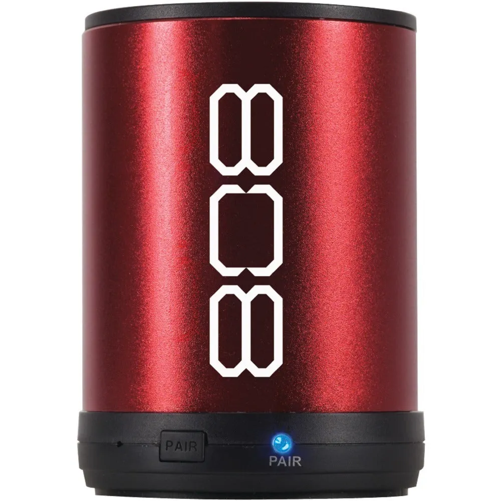 808 SP880RD Bluetooth(R) Portable Speaker (Red)