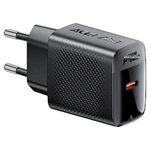 Ace Fast Adapter Charger, 30Watts, Black