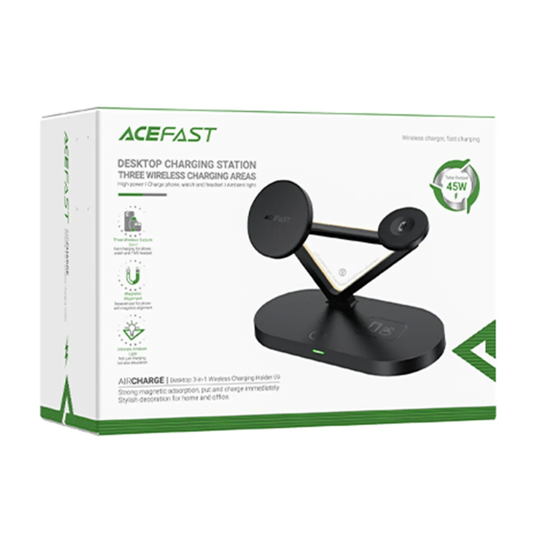 AceFast 45W 3-in-1 Wireless Fast Charging Stand