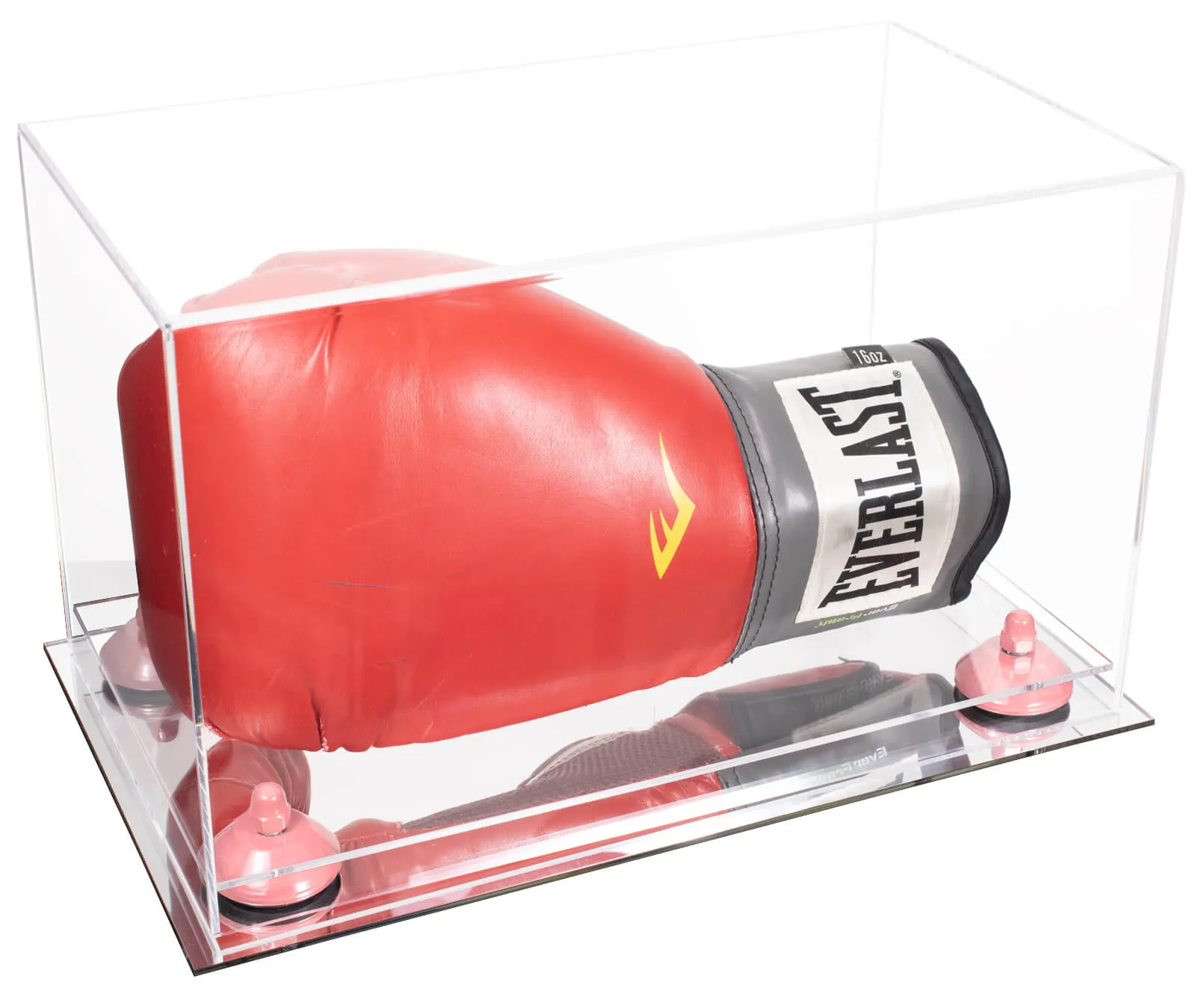 Acrylic Full Size Boxing Glove Display Case Horizontal - Clear (A011/V16)