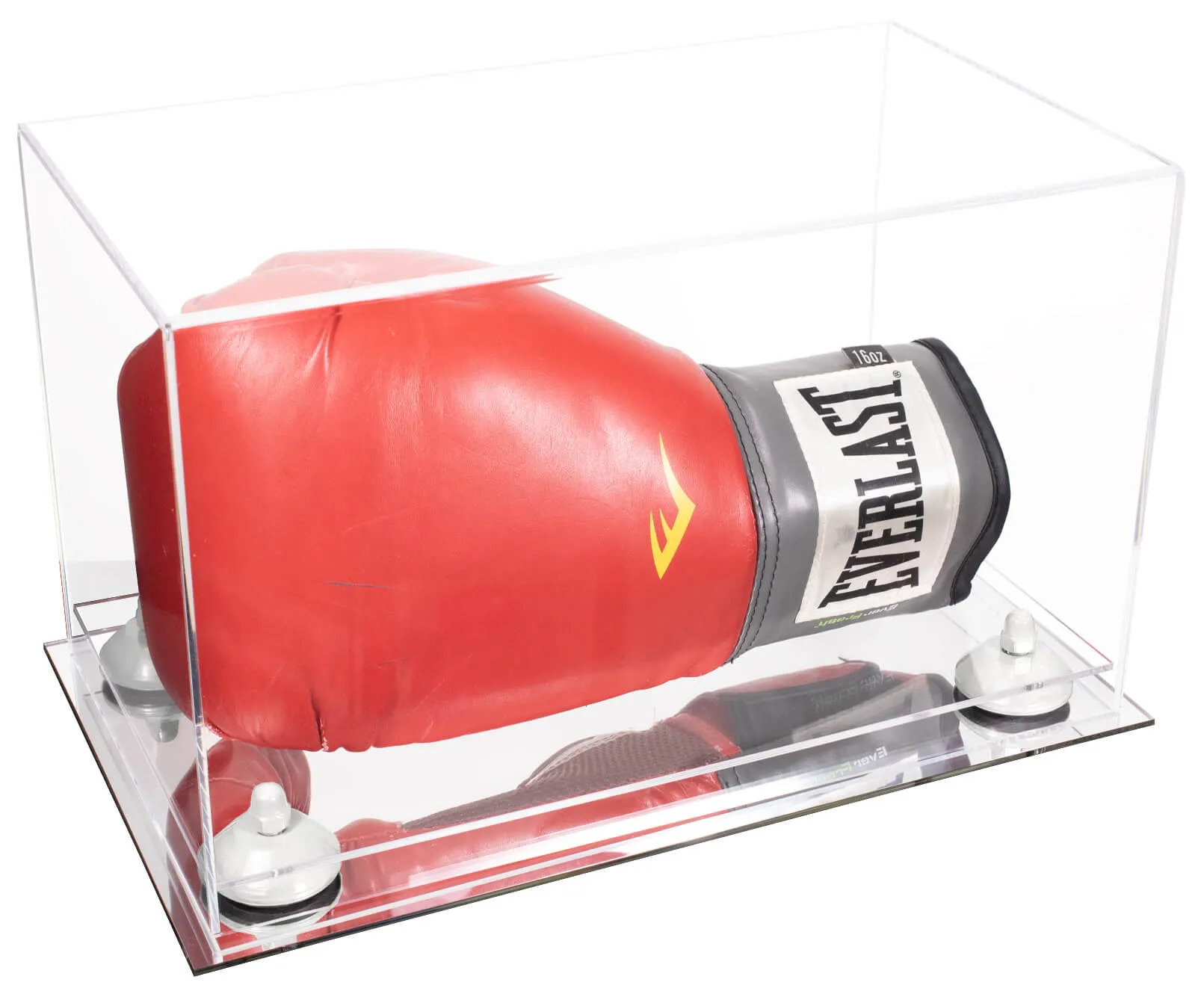 Acrylic Full Size Boxing Glove Display Case Horizontal - Clear (A011/V16)