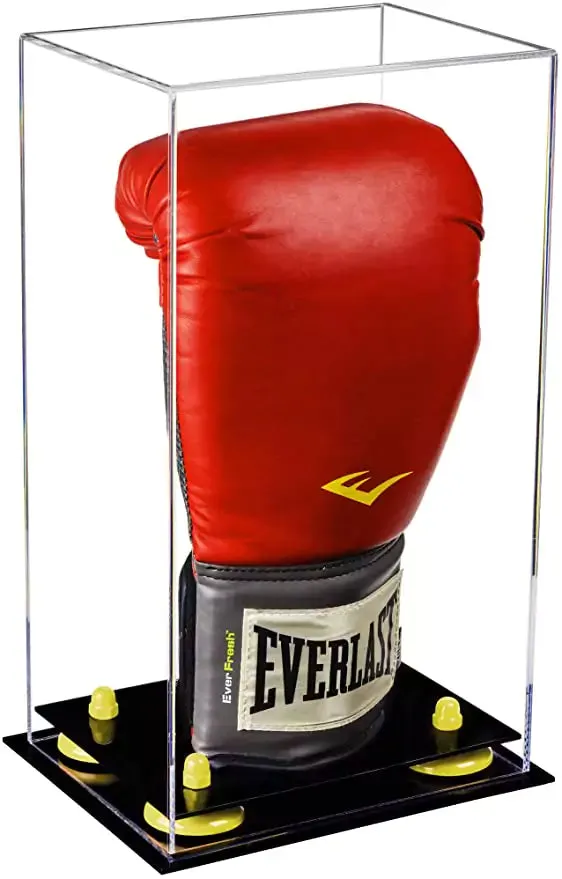 Acrylic Full Size Boxing Glove Display Case Vertical Clear (A092/V18)