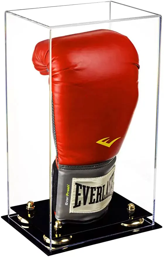 Acrylic Full Size Boxing Glove Display Case Vertical Clear (A092/V18)