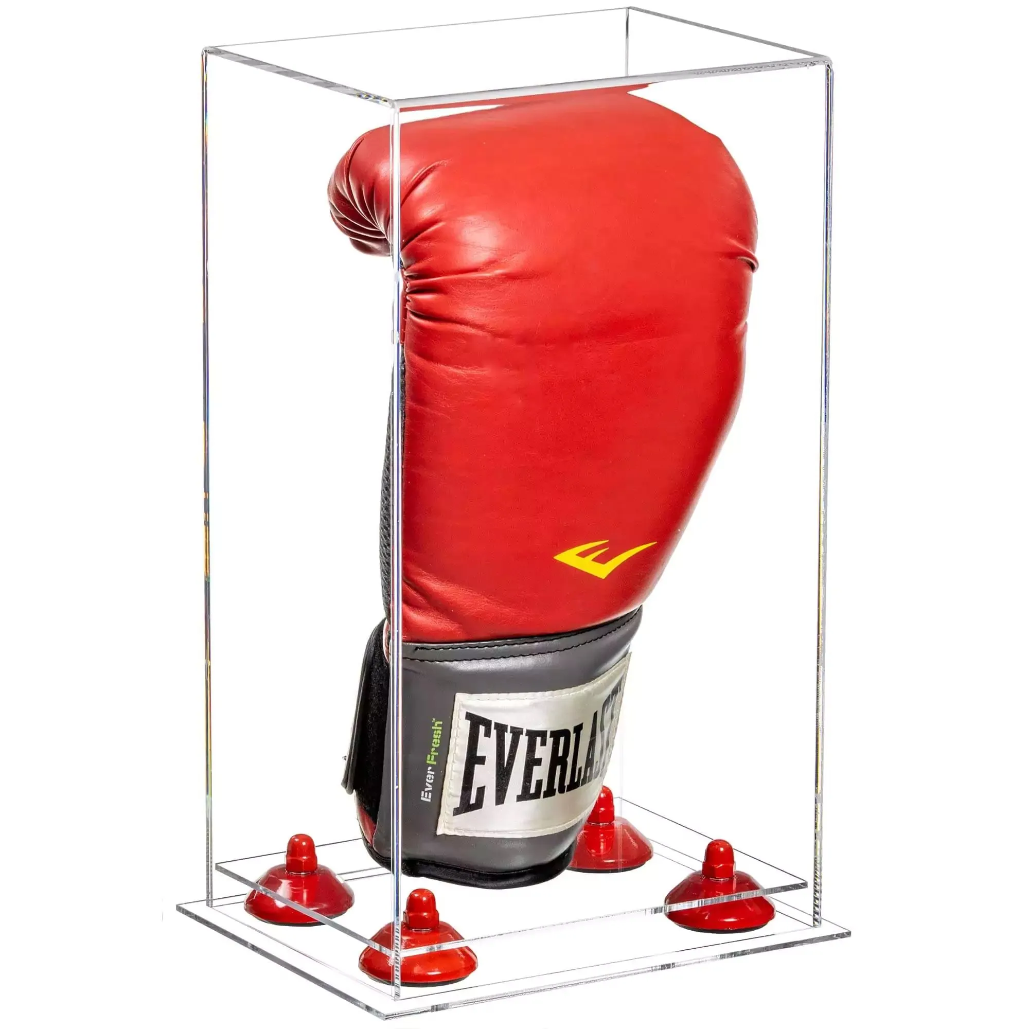 Acrylic Full Size Boxing Glove Display Case Vertical Clear (A092/V18)