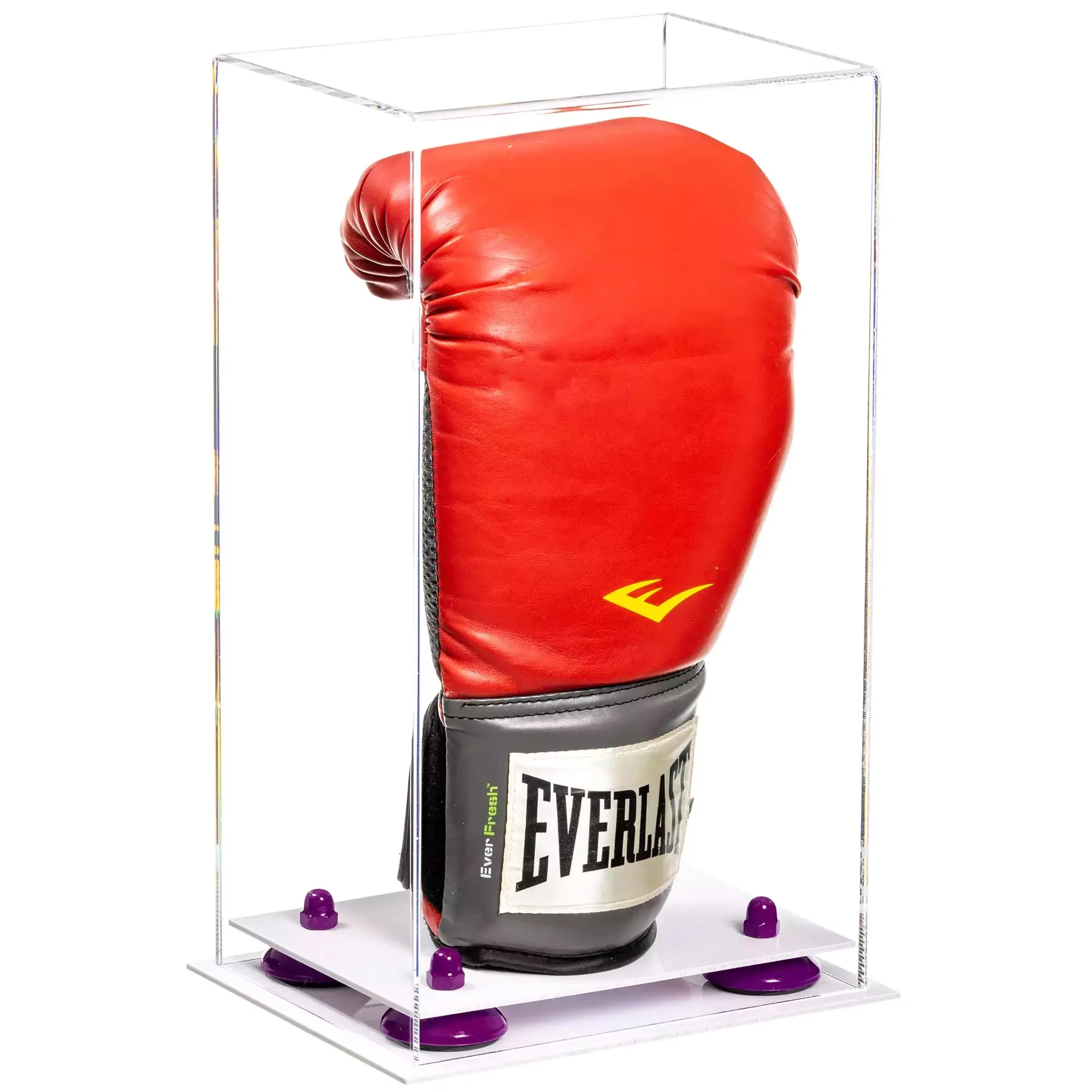 Acrylic Full Size Boxing Glove Display Case Vertical Clear (A092/V18)