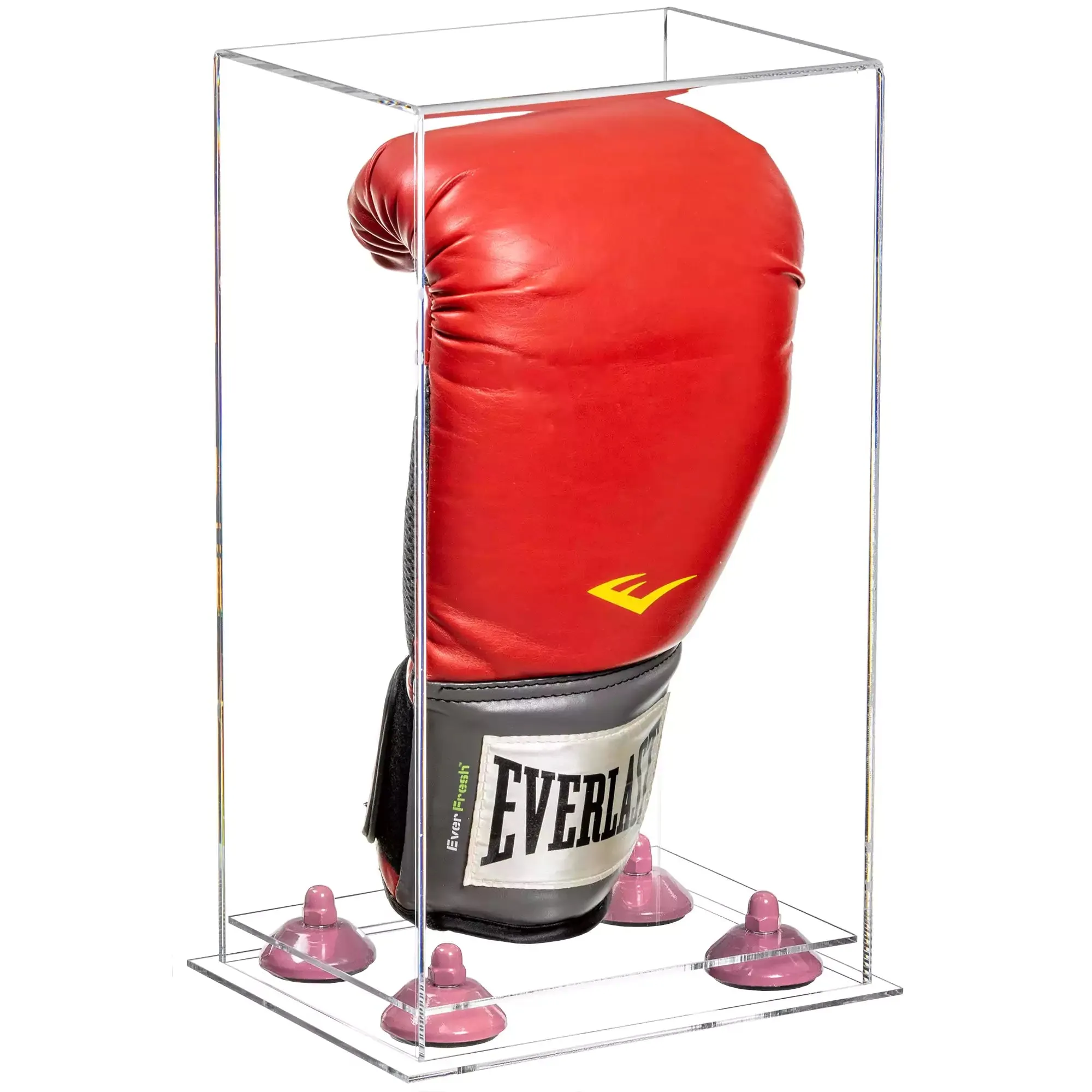 Acrylic Full Size Boxing Glove Display Case Vertical Clear (A092/V18)