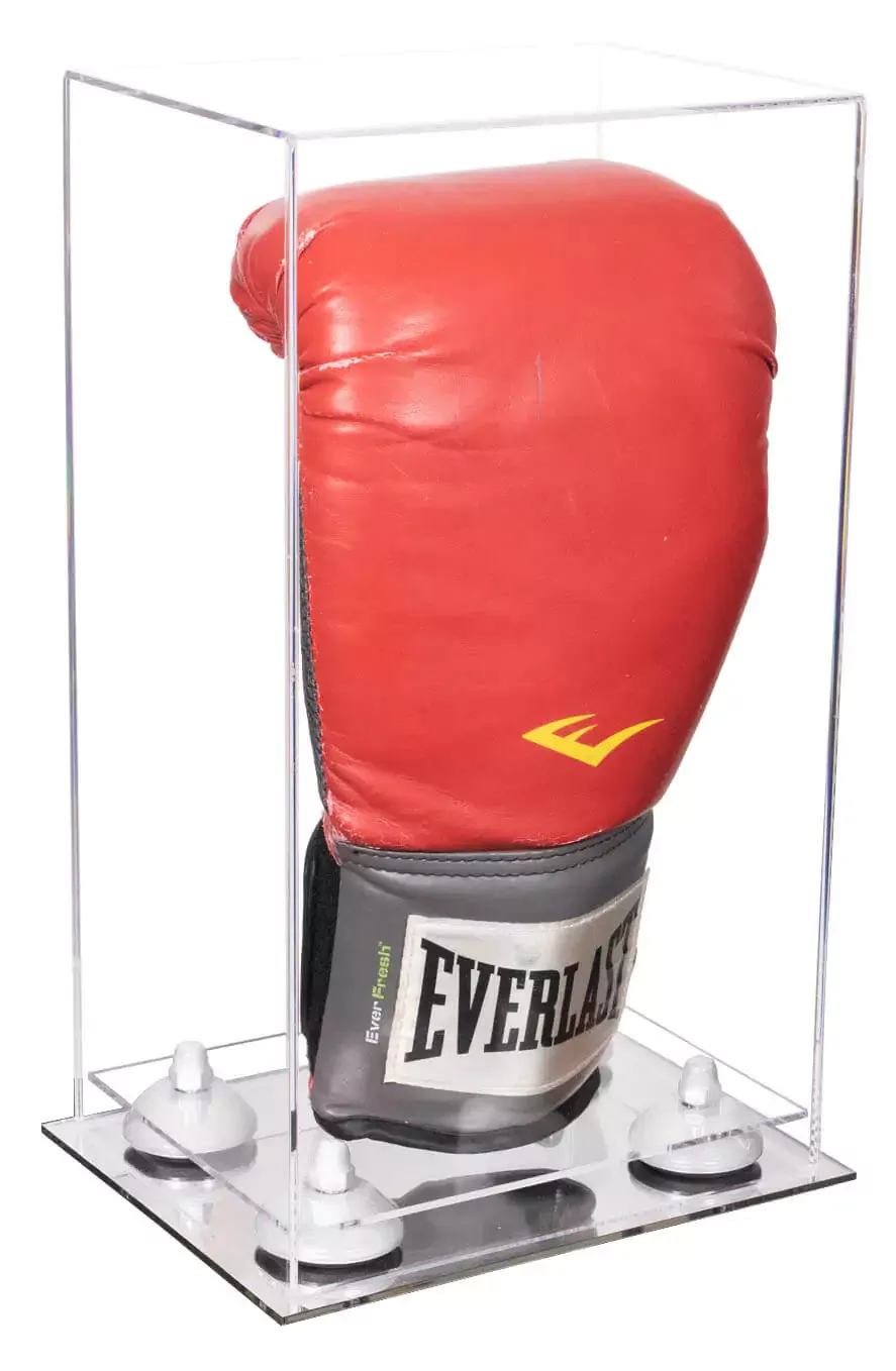 Acrylic Full Size Boxing Glove Display Case Vertical Clear (A092/V18)