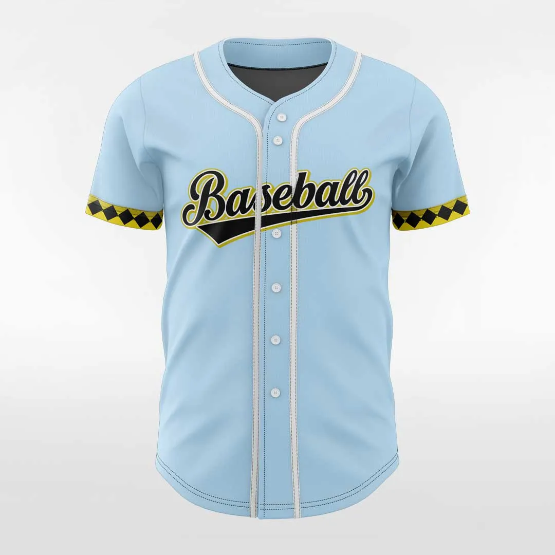 Actinia - Customized Men's Sublimated Button Down Baseball Jersey