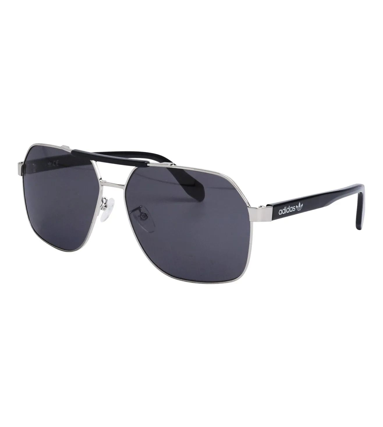 Adidas Originals Men's Dark Grey Aviator Sunglasses