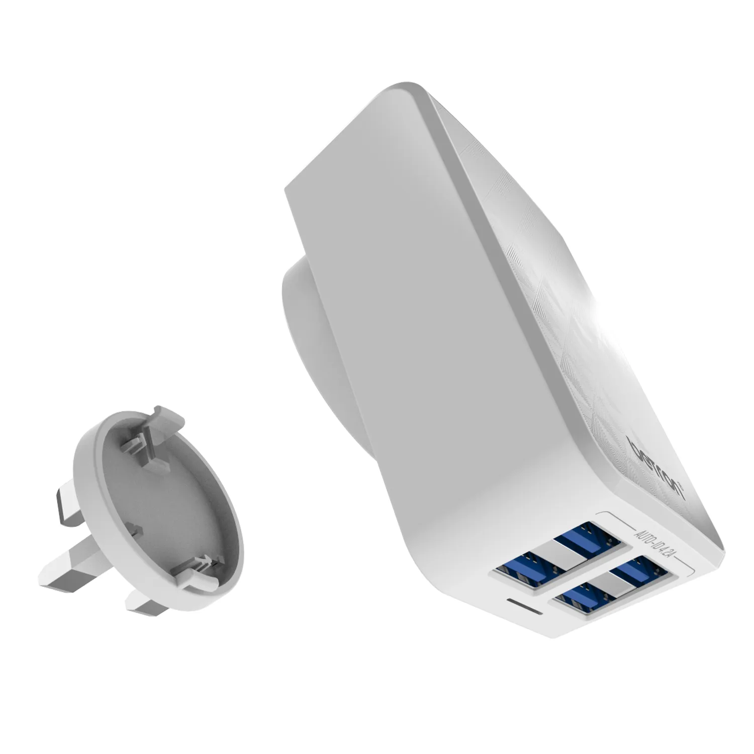 Advanced Protection USB Home Charger with Four USB Ports