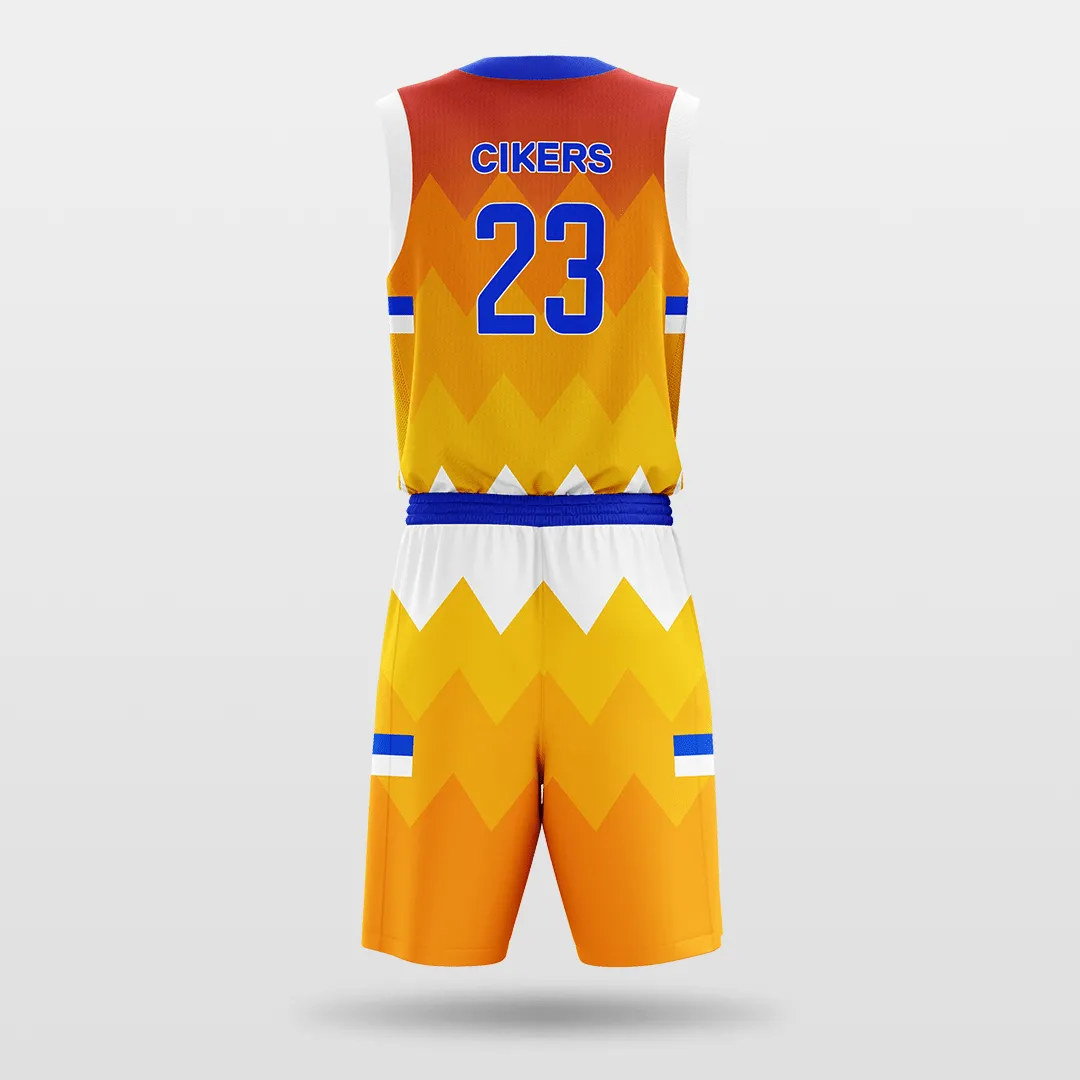 Alert - Customized Sublimated Basketball Set