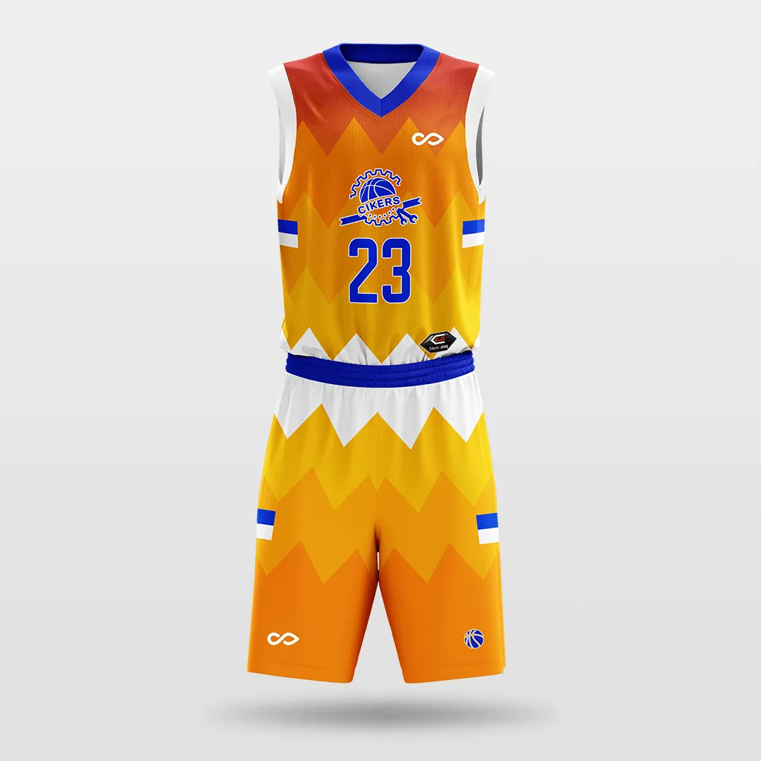 Alert - Customized Sublimated Basketball Set