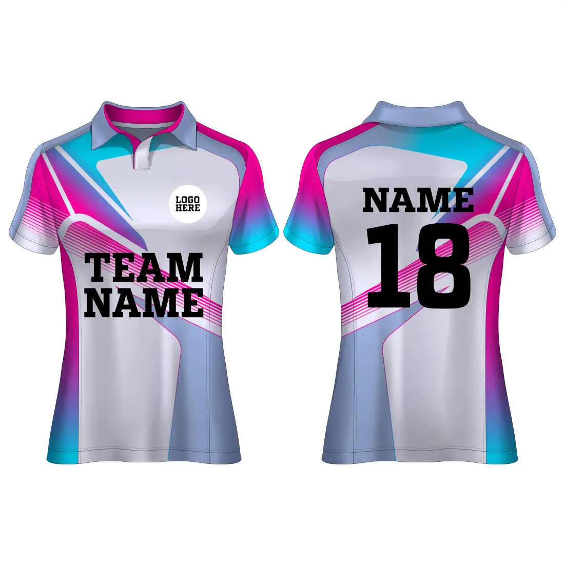 All Over Printed Customized Sublimation T-Shirt Unisex Sports Jersey Player Name & Number, Team Name And Logo. 1514002400