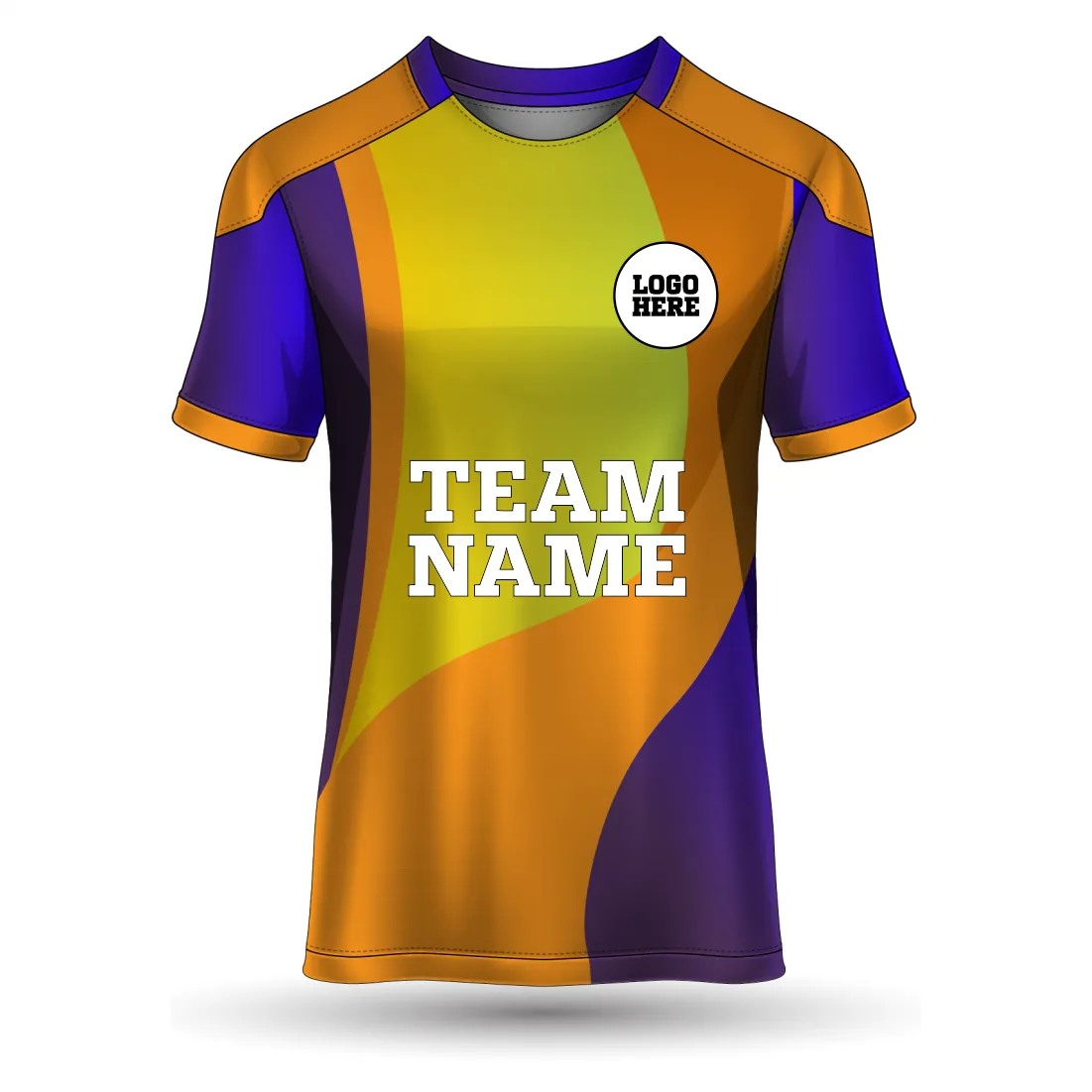 All Over Printed Customized Sublimation T-Shirt Unisex Sports Jersey Player Name & Number, Team Name And Logo. 1925833385