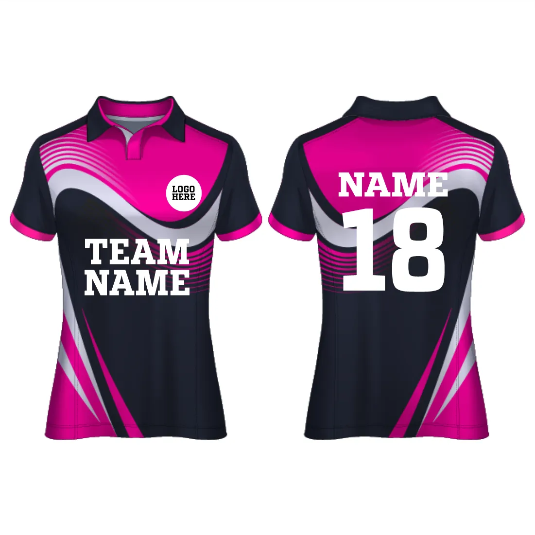 All Over Printed Customized Sublimation T-Shirt Unisex Sports Jersey Player Name & Number, Team Name And Logo.1343177792