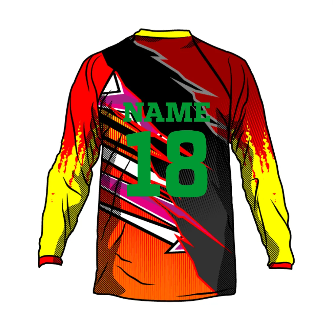 All Over Printed Customized Sublimation T-Shirt Unisex Sports Jersey Player Name & Number, Team Name.1158573880