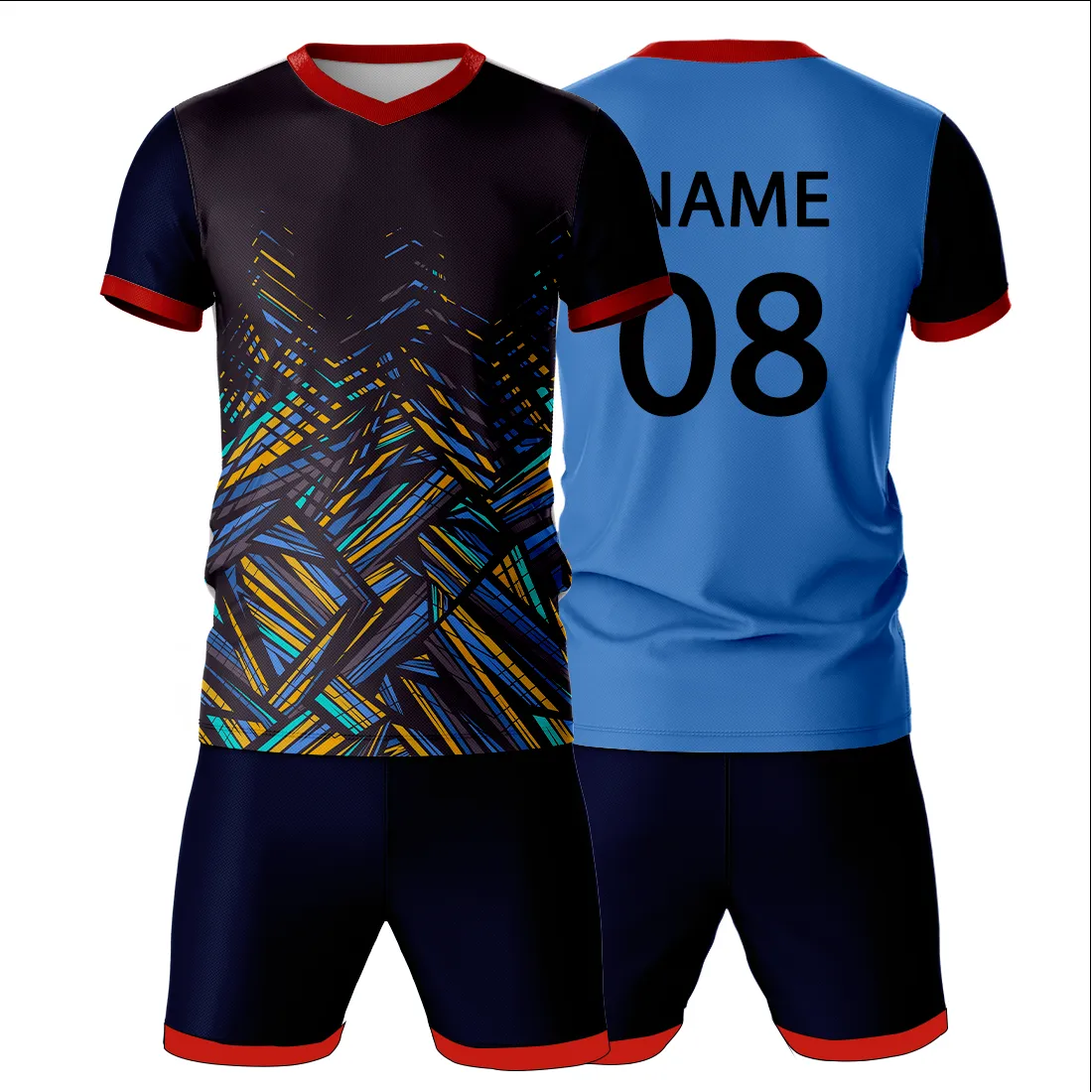 All Over Printed Jersey With Shorts Name & Number Printed.NP50000652