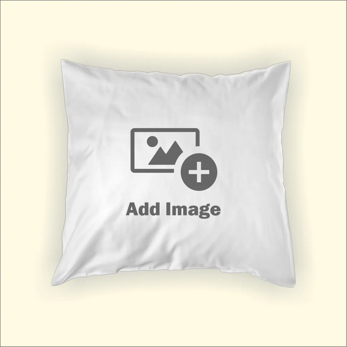 All Over Printed Square Shape Cushion Cover With Filler 12 x 12 Inches