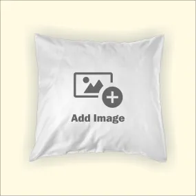 All Over Printed Square Shape Cushion Cover With Filler 12 x 12 Inches