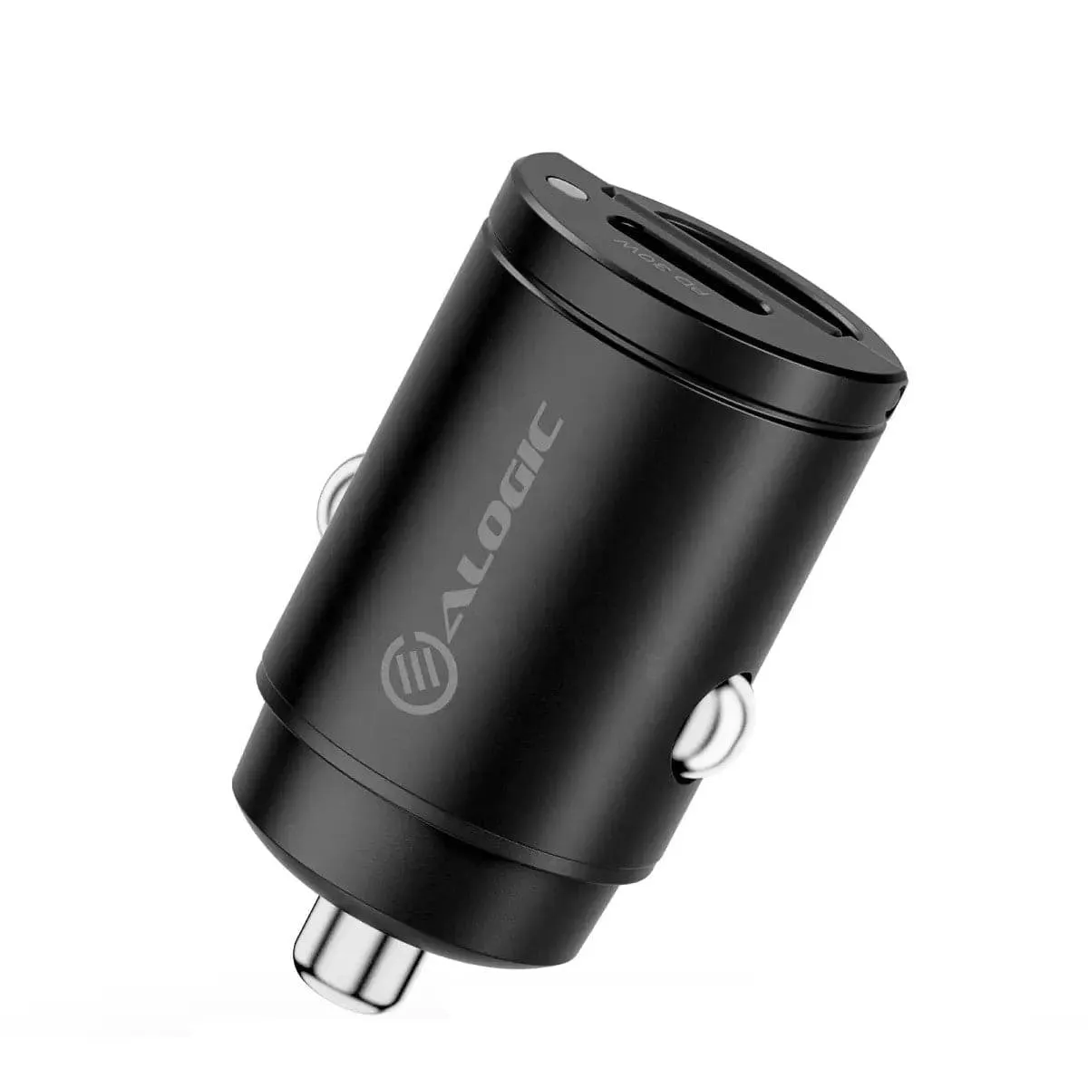 ALOGIC Dual USB-C 30W Rapid Power Mini Car Charger