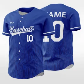 Annual Ring - Customized Men's Sublimated Button Down Baseball Jersey