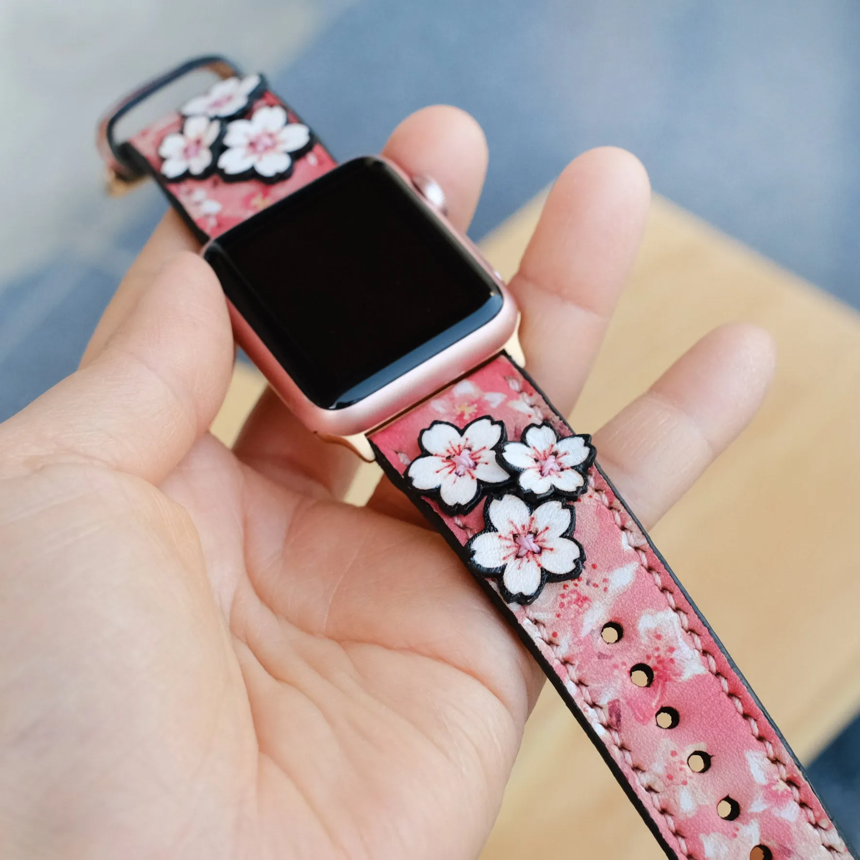 Apple Watch Band Series 7 Replacement Strap Applique Strap Design