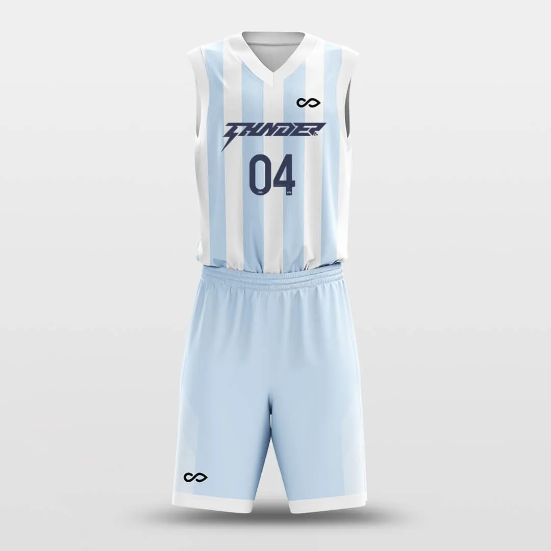 Argentina - Custom Sublimated Basketball Uniform Set