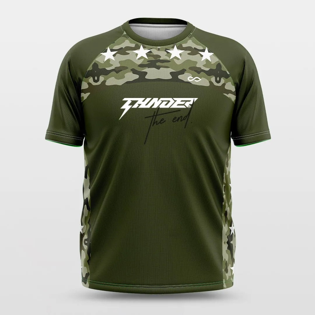 Army - Customized Baggy Shoulder Short Sleeve Jersey