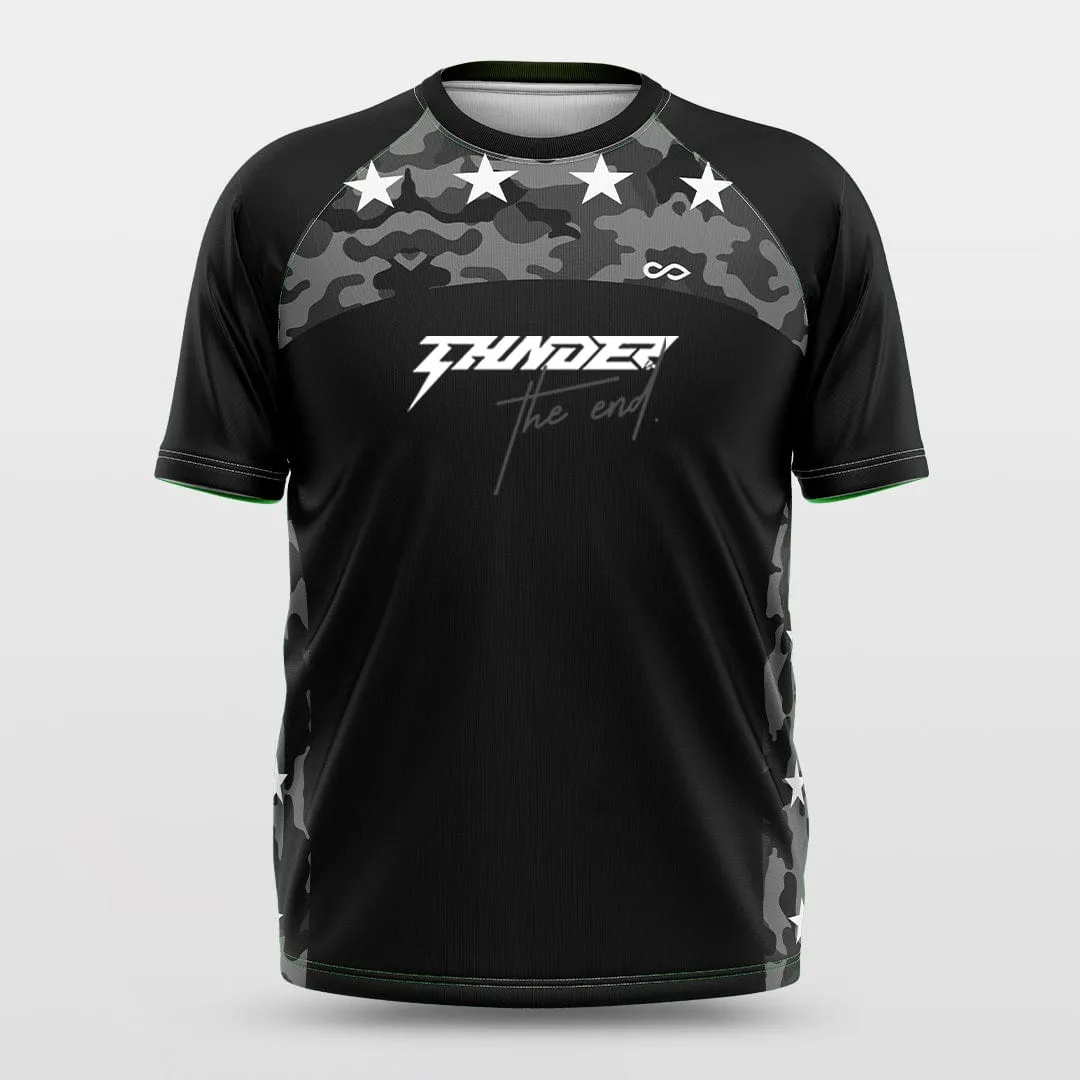 Army - Customized Baggy Shoulder Short Sleeve Jersey