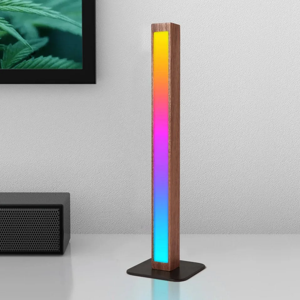 AuraStand: Smart RGB LED Headphone Stand Rhythm Light