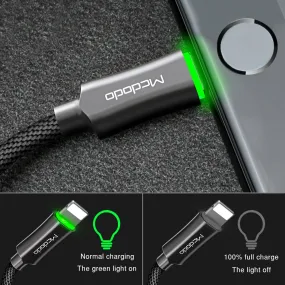 Auto Disconnect Fast Charging Cable For iPhone