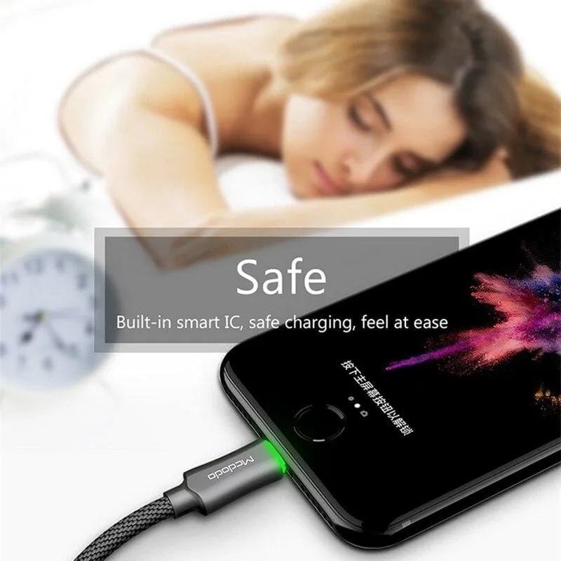 Auto Disconnect Fast Charging Cable For iPhone