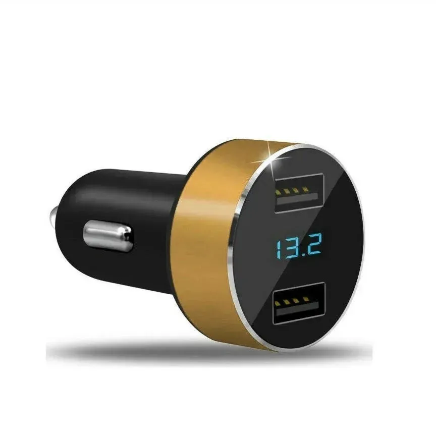 Automobile Smart Digital LED display car charger