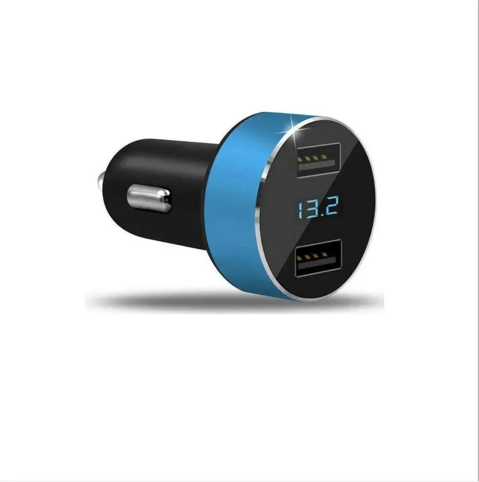 Automobile Smart Digital LED display car charger