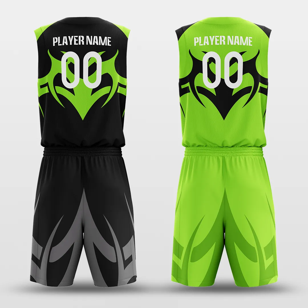 Baron - Customized Kid's Reversible Sublimated Basketball Set